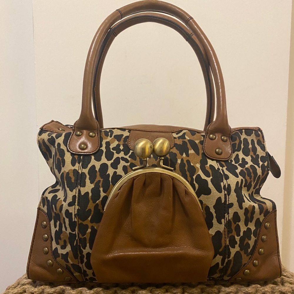 Betsy Johnson Leopard Handbag